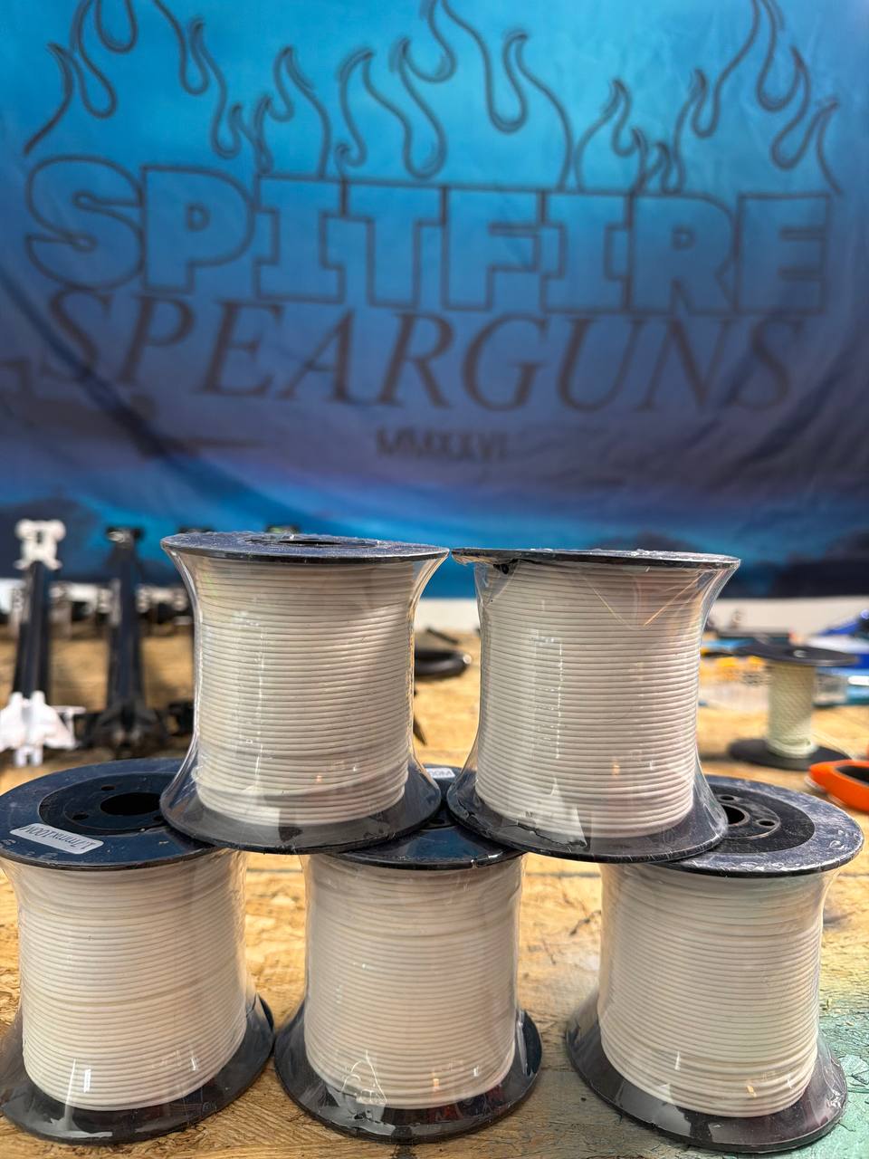 Stiff-Jacketed Dyneema 1.7 mm reel line